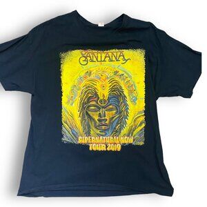 Carlos Santana Supernatural Now 2019 Tour Concert T-Shirt